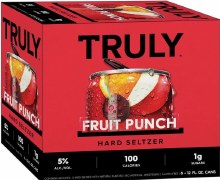 Truly Fruit Punch 6 Pack Cans