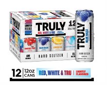 Truly Red White and Tru 12 Pack