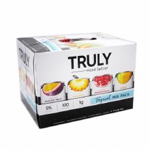 Truly Tropical Mix Variety Hard Seltzer 12 Pack Cans