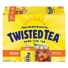 Twisted Tea Peach 12 Pack Cans