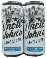 Uncle John's Blueberry Apple 4 Pack 16oz Cans