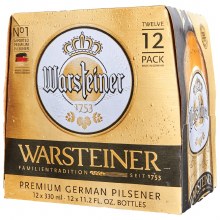 Warsteiner 12 Pack Bottles