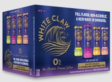 White Claw Non Alcoholic Seltzer 12 Pack Cans