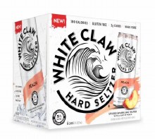 White Claw Peach 6 Pack Cans