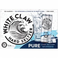 White Claw Pure 12 Pack Cans