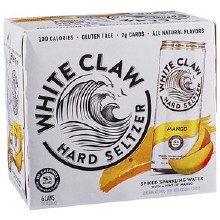 White Claw Mango 6 Pack Cans