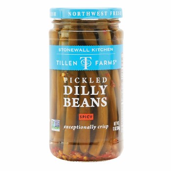 Tillen Farms Spicy Pickled Dilly Beans 12oz