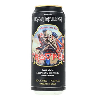 Trooper Iron Maiden 4 Pack Cans