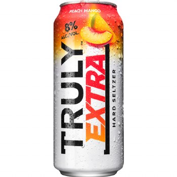 Truly Extra Peach Mango Hard Seltzer 16oz Can