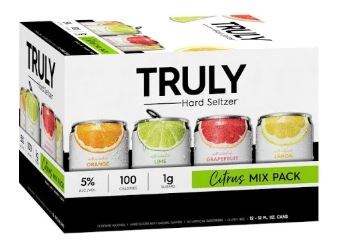 Truly Citrus Hard Seltzer Variety 12 Pack Cans