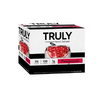 Truly Hard Seltzer Pomegranate 6 Pack Cans
