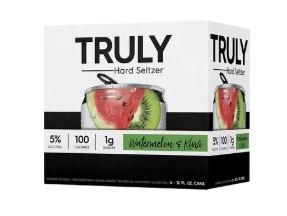 Truly Watermelon Kiwi Hard Seltzer 6 Pack Cans