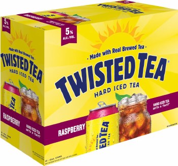 Twisted Tea Raspberry 12 Pack Cans - The Liquor Book