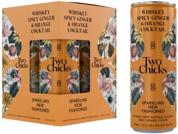 Two Chicks Sparkling New Fashioned 4 Pack Cans