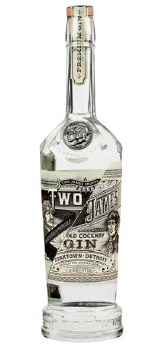 Two James Old Cockney Gin 750ml