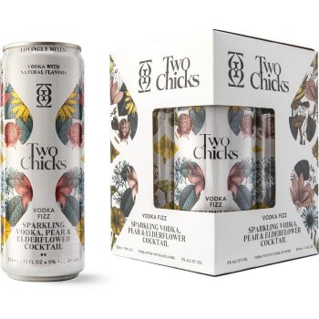 Two Chicks Sparkling Vodka Fizz 4 Pack