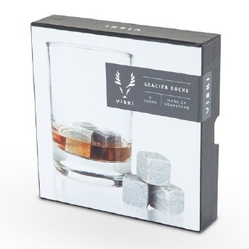 Glacier Rocks Soapstone Cubes by Viski Set of 6