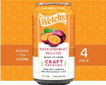 Welch's Passionfruit Moijto 4 Pack