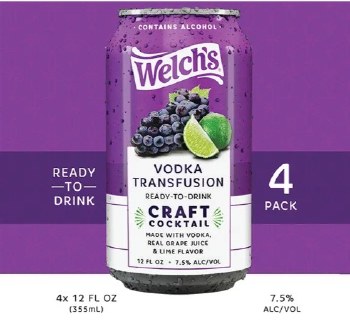 Welch's Vodka Transfusion 4 Pack