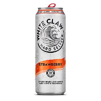 White Claw Strawberry 19oz Can