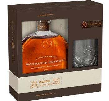 Woodford Reserve Bourbon with Glass