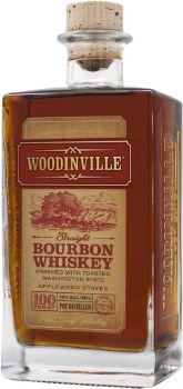 Woodinville Straight Bourbon Finished With Toasted Applewood Staves 750ml