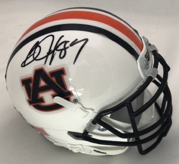 BO JACKSON AUTOGRAPHED HAND SIGNED AUBURN TIGERS MINI HELMET