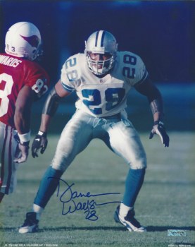 DARREN WOODSON AUTOGRAPHED HAND SIGNED DALLAS COWBOYS UNFRAMED 8X10 PHOTO