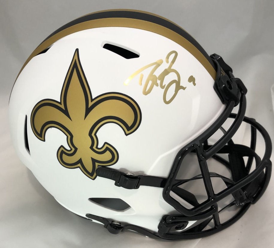 Drew Brees Autographed Hand Signed New Orleans Saints Lunar