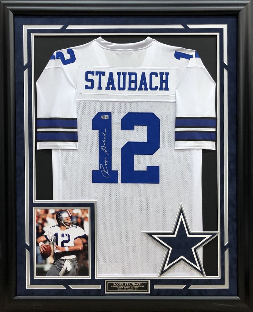 dallas cowboys framed jersey