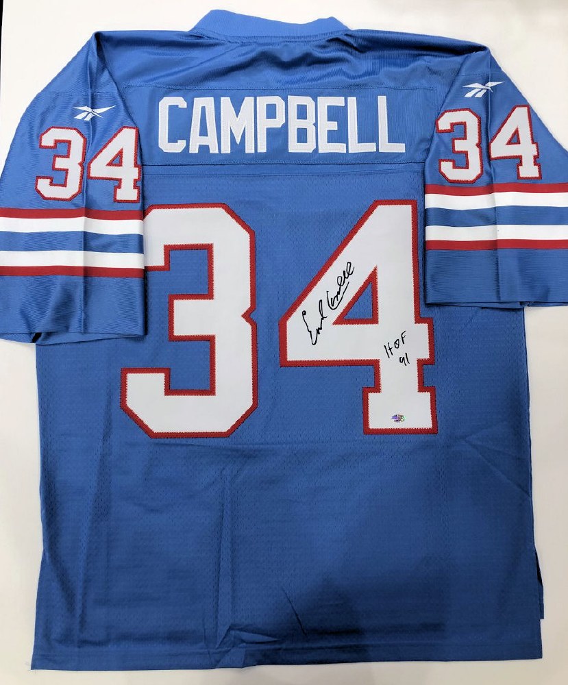 earl campbell oilers jersey