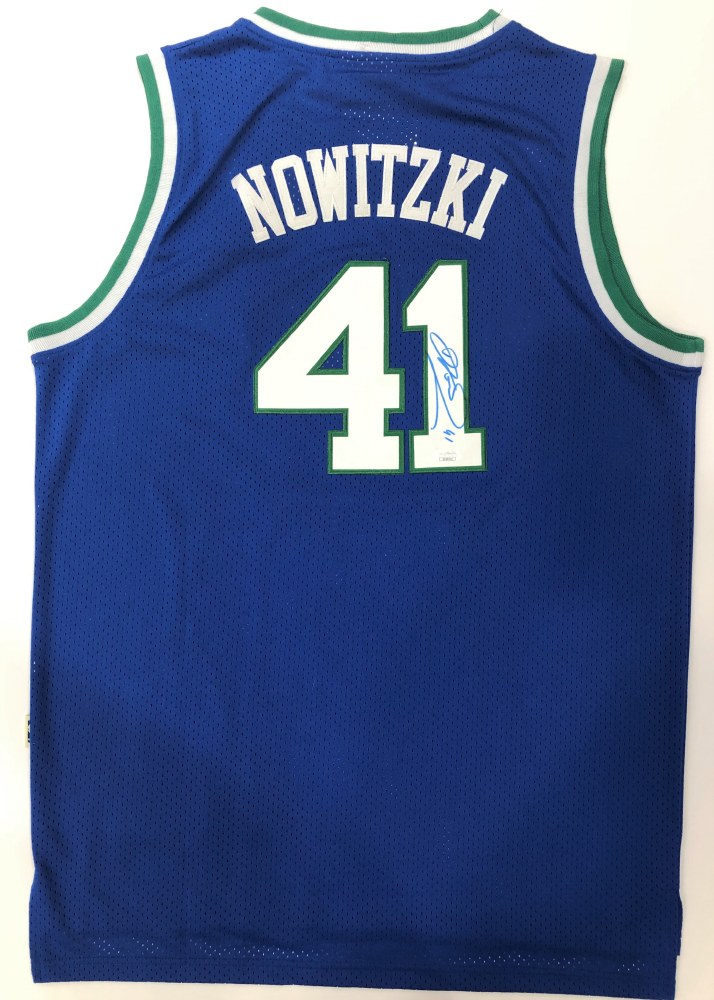 signed dirk jersey