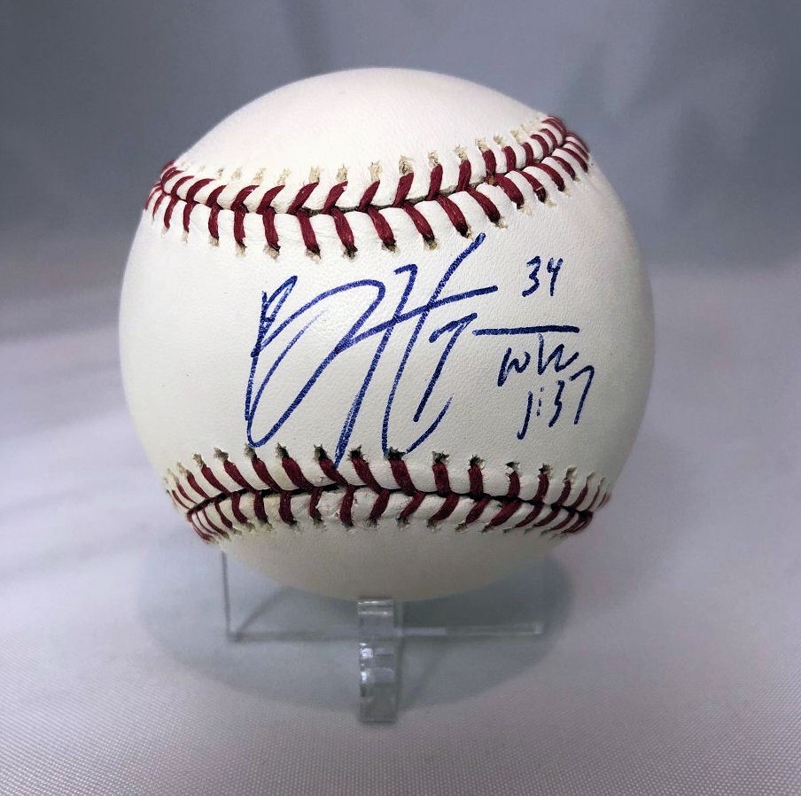 BRYCE HARPER AUTOGRAPHED HAND SIGNED BASEBALL