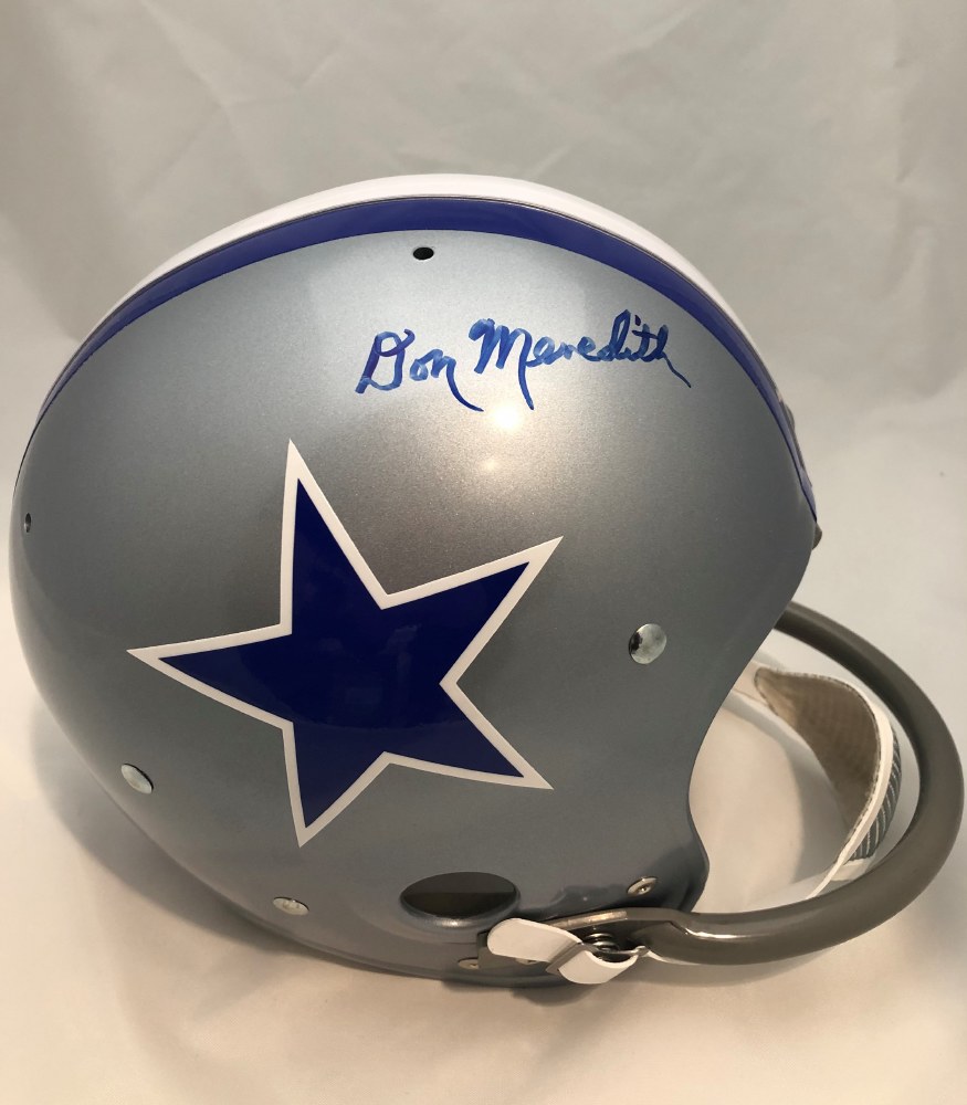 CEEDEE LAMB AUTOGRAPHED HAND SIGNED FULL SIZE REPLICA DALLAS COWBOYS  ALTERNATE HELMET - Signature Collectibles