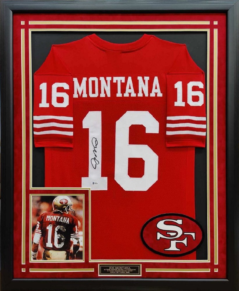 joe montana signed chiefs jersey