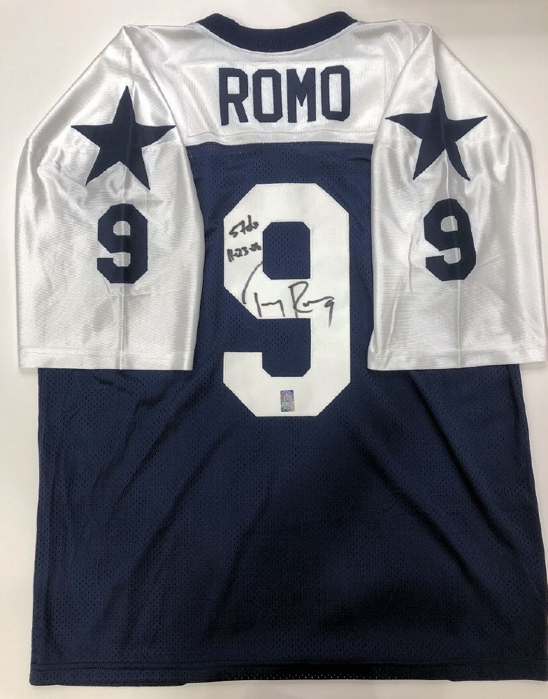 50th Anniversary Season Dallas Cowboys Thanksgiving Tony Romo Shirt Mens M  NWOT