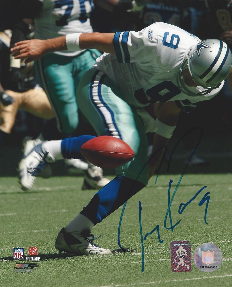 Tony Romo autographed Jersey (Dallas Cowboys)