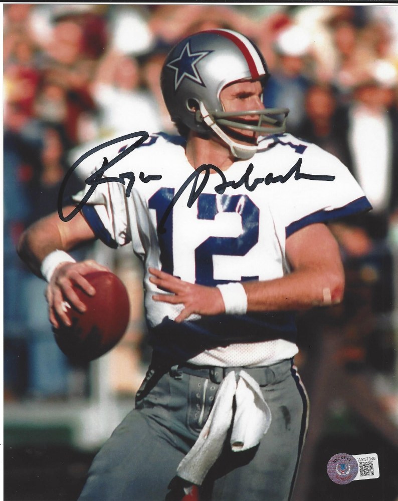 DARYL JOHNSTON AUTOGRAPHED HAND SIGNED DALLAS COWBOYS UNFRAMED