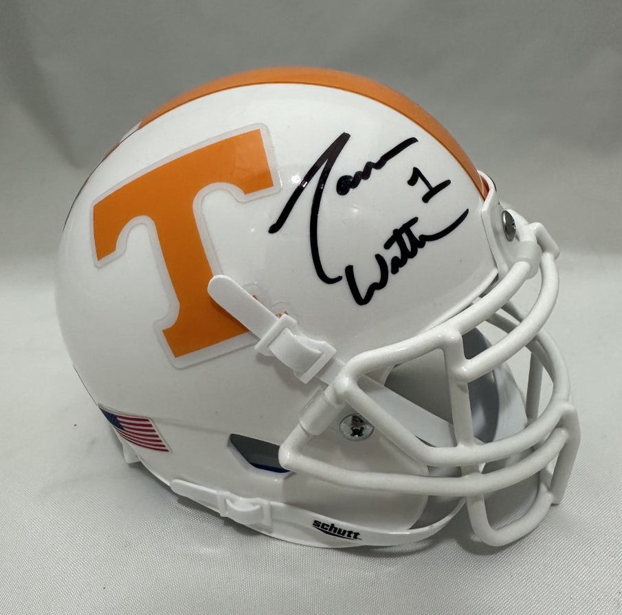 Derrick Henry Autographed Tennessee Titans Flash Mini Helmet