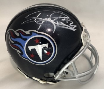 Derrick Henry Autographed Tennessee Titans Eclipse Black Full Size