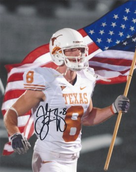 JORDAN SHIPLEY AUTOGRAPHED HAND SIGNED UT 8X10 PHOTO