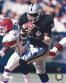 TIM BROWN AUTOGRAPHED HAND SIGNED LAS VEGAS RAIDERS 8X10 PHOTO