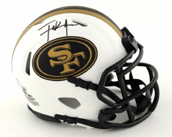 Eric Dickerson Signed Los Angeles Rams Authentic Flash Helmet HOF Beckett  36236