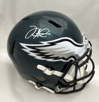 DAK PRESCOTT AUTOGRAPHED HAND SIGNED DALLAS MAVERCIKS FULL SIZE REPLICA ICE  ALTERNATE HELMET - Signature Collectibles