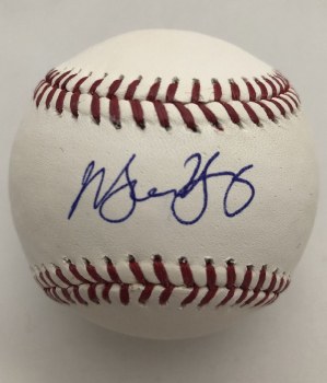 COREY SEAGER AUTOGRAPHED HAND SIGNED ROMLB BASEBALL - Signature