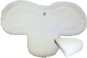Wilkers Hunter Show Pad 2" Foam Cantle (17")