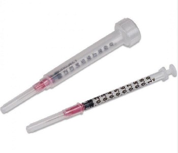 1 cc Tuberculin Syringe with 25 x 5/8&quot; Veterinary Needle