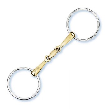 Stubben Loose Ring Double Jointed Snaffle Copper