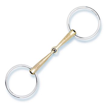 Stubben Loose Ring Snaffle Copper Bit (5 1/4")