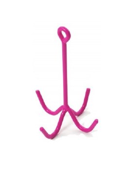 4 Prong Cleaning Hook (Pink)